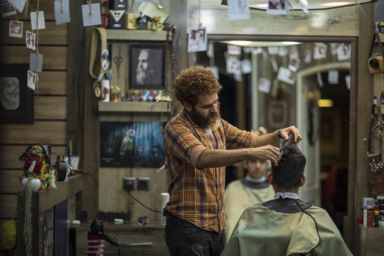 barber shop, job, work